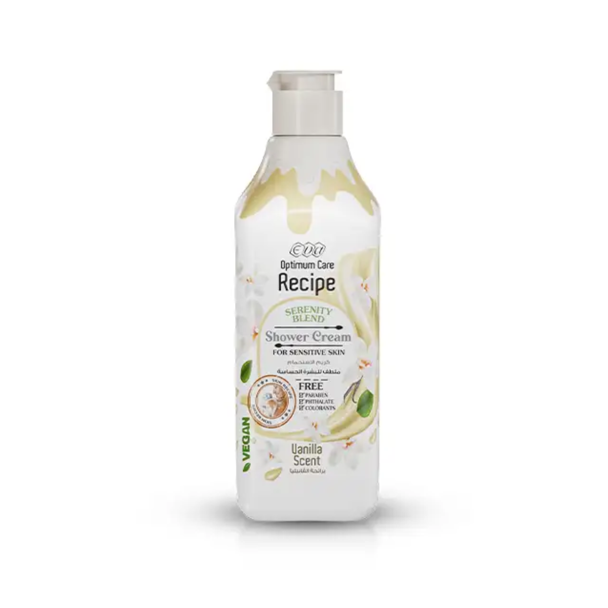 EVA RECIPE SHOWER CREAM VANILLA SCENT 370ML
