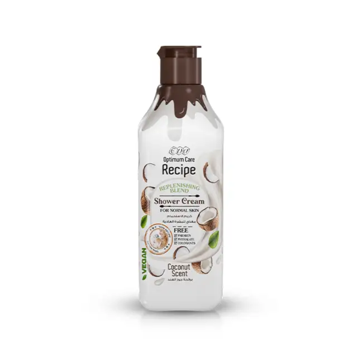 EVA RECIPE SHOWER CREAM COCONUT SCENT 370ML