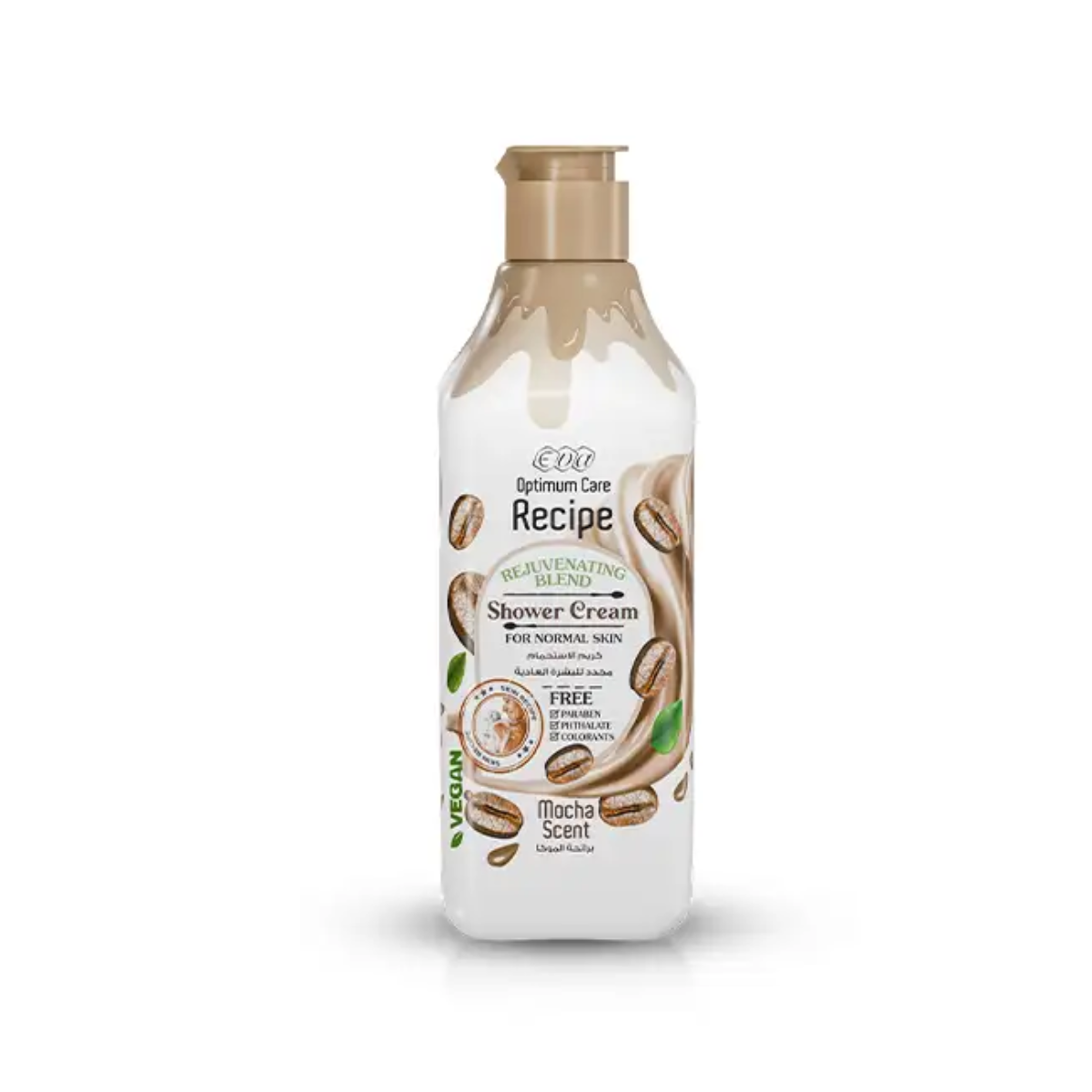 EVA RECIPE SHOWER CREAM MOCHA SCENT 370ML