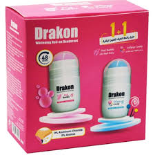 DRAKON WHIT ROLLON PINK BUBBL& LOLIPOPCANDY 1+1 OF