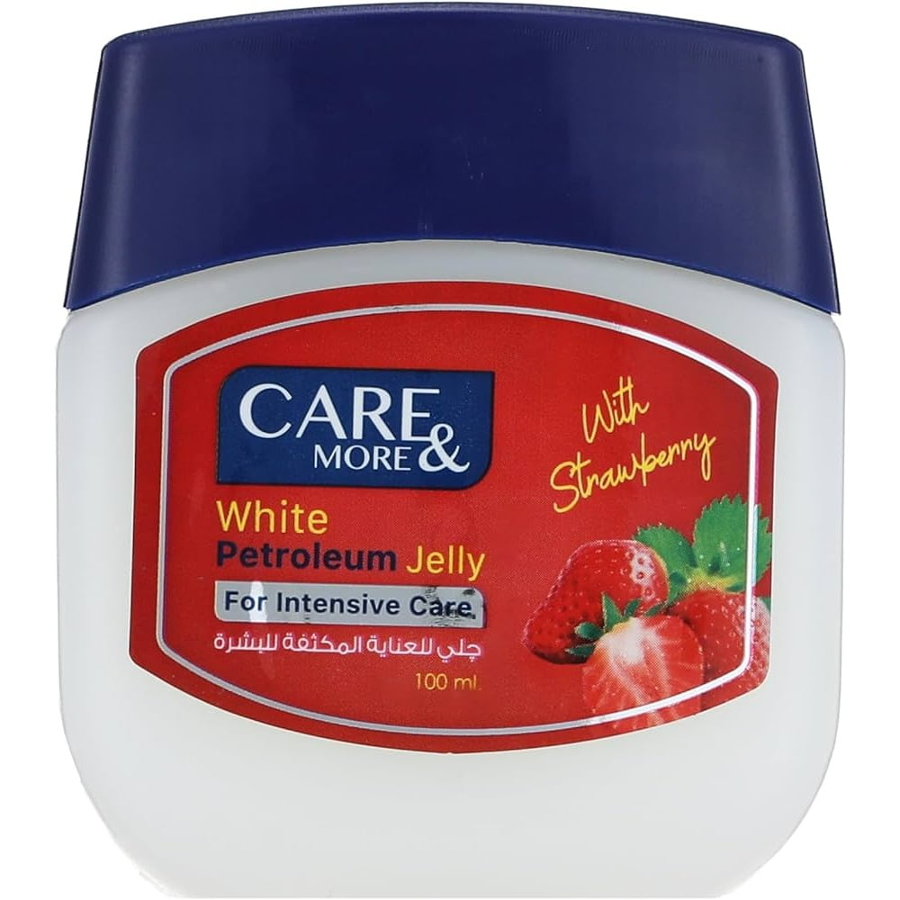 CARE AND MORE PETROLEUM JELLY STRAWBERRY 100ML.