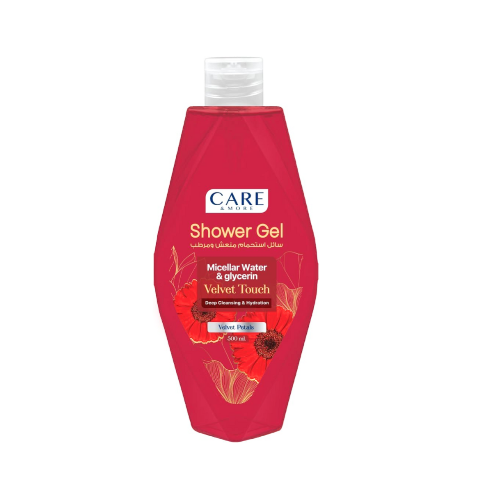 CARE AND MORE SHOWER GEL VELVET TOUCH 500ML