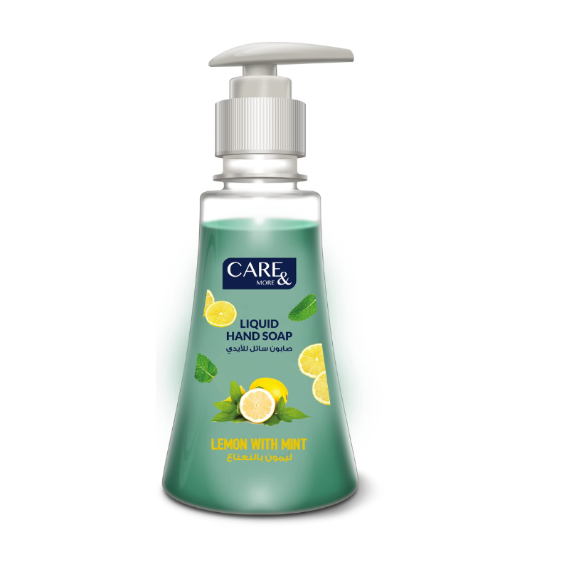 CARE AND MORE HAND SOAP LEMON&MINT 350ML
