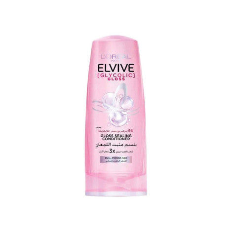 LOREAL ELVIVE COND GLYCOLIC GLOSS 360ML.