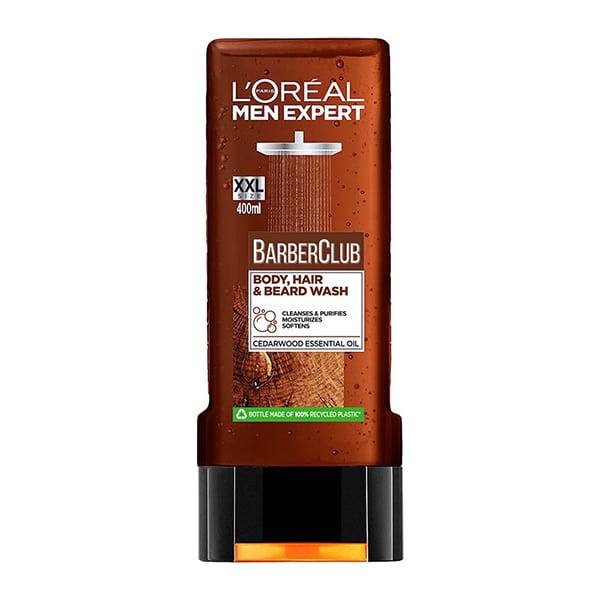 LOREAL BARBER CLUB SHOWER GEL 400ML