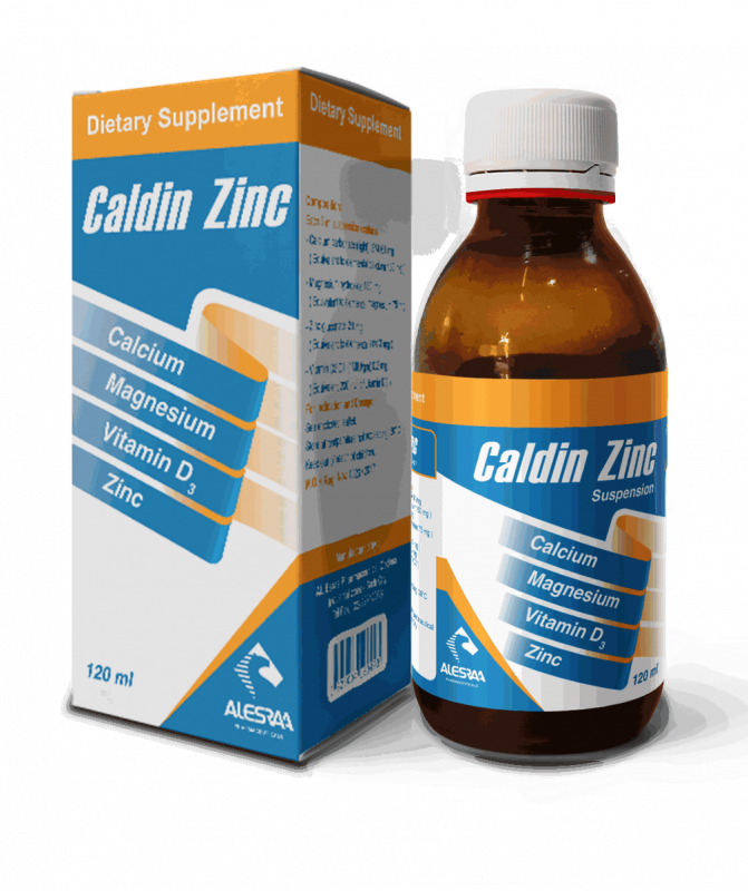 CALDIN ZINC SUSPENSION 120 ML
