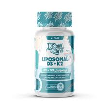 ORGANIC NATION LIPOSOMAL D3+K2 30 CAP