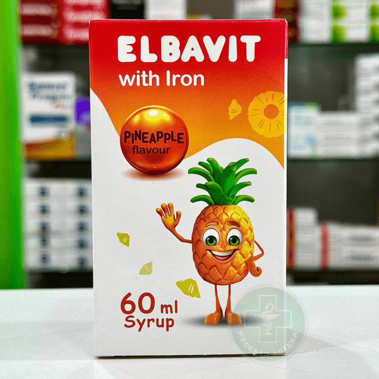 ELBAVIT SYRUP +IRON 60ML س.ج