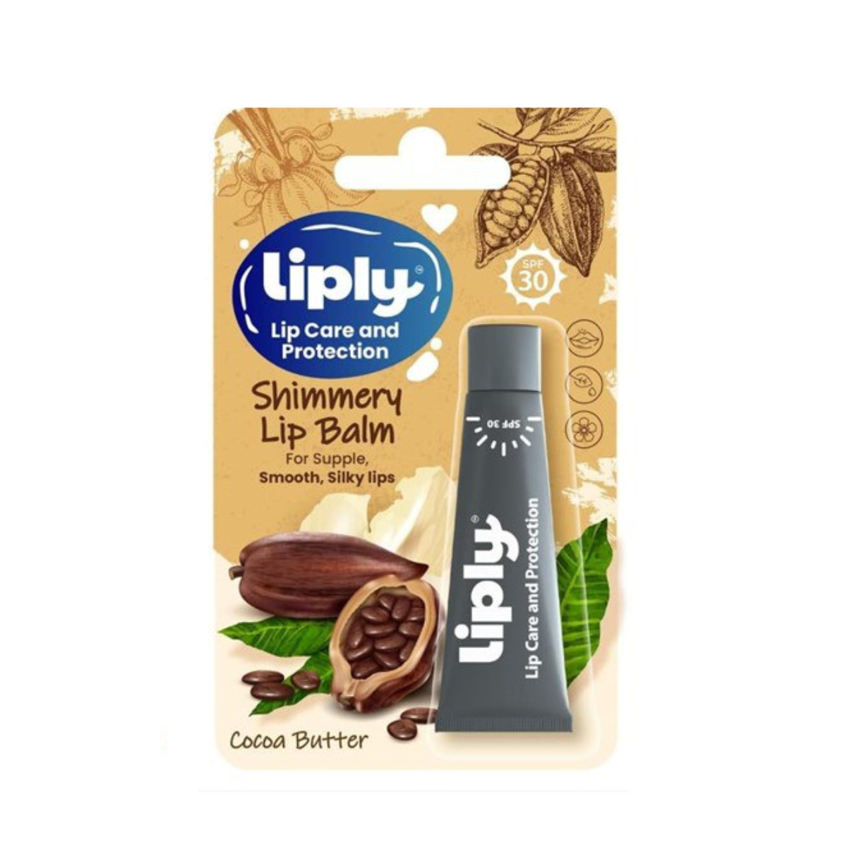 LIPLY LIP BALM COCOA BUTTER 10GM