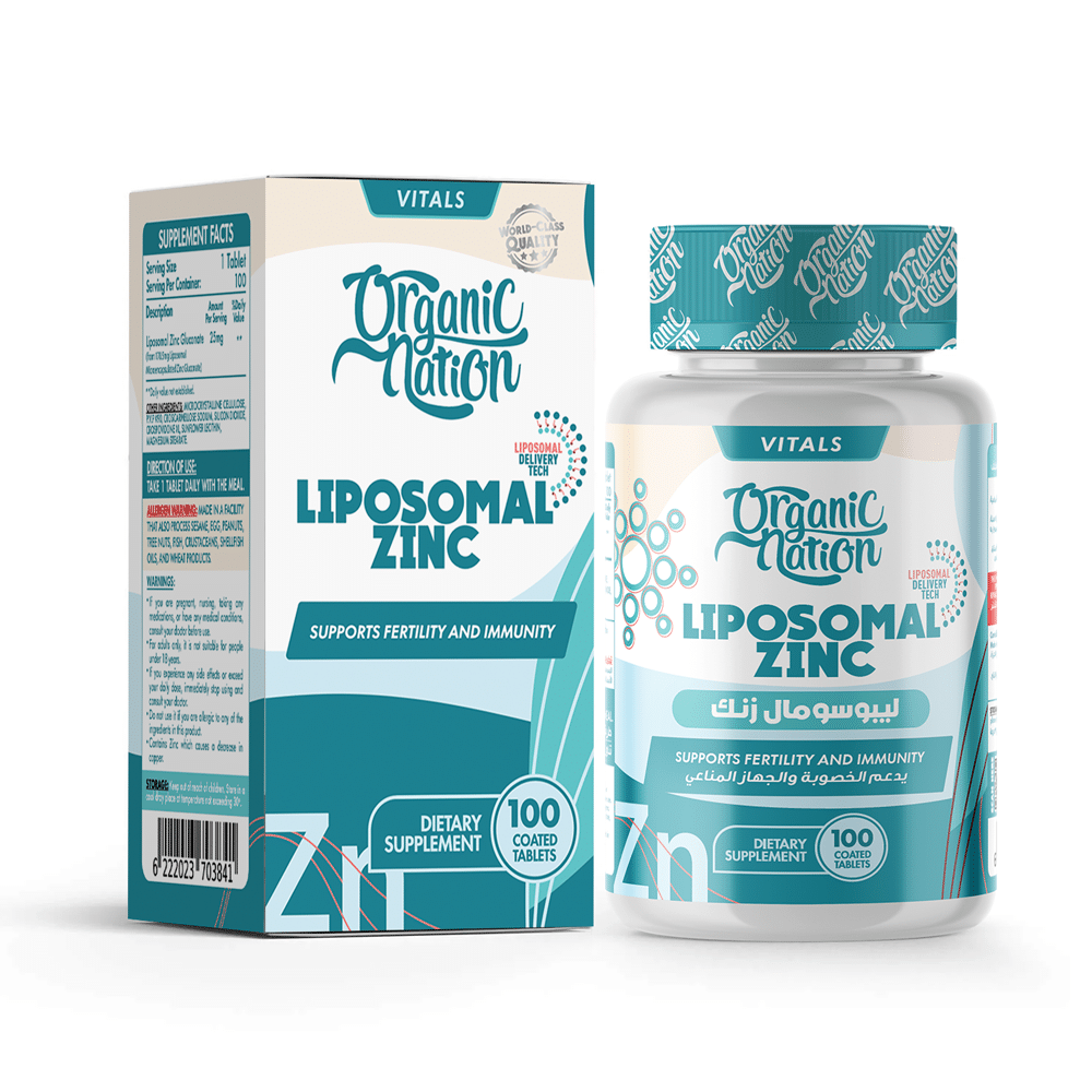 ORGANIC NATION LIPOSOMAL ZINC 30 TAB