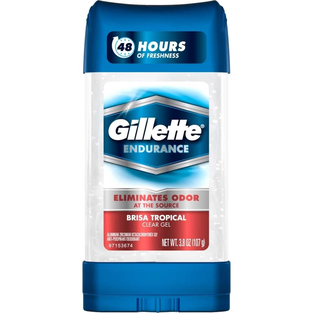 GILLETTE ENDURANCE BRISA TROPICAL 75.ML