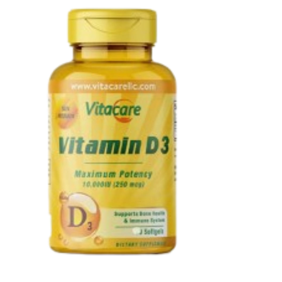 VITACARE VITAMIN D3 10000 IU 250 MCG 30 CAP
