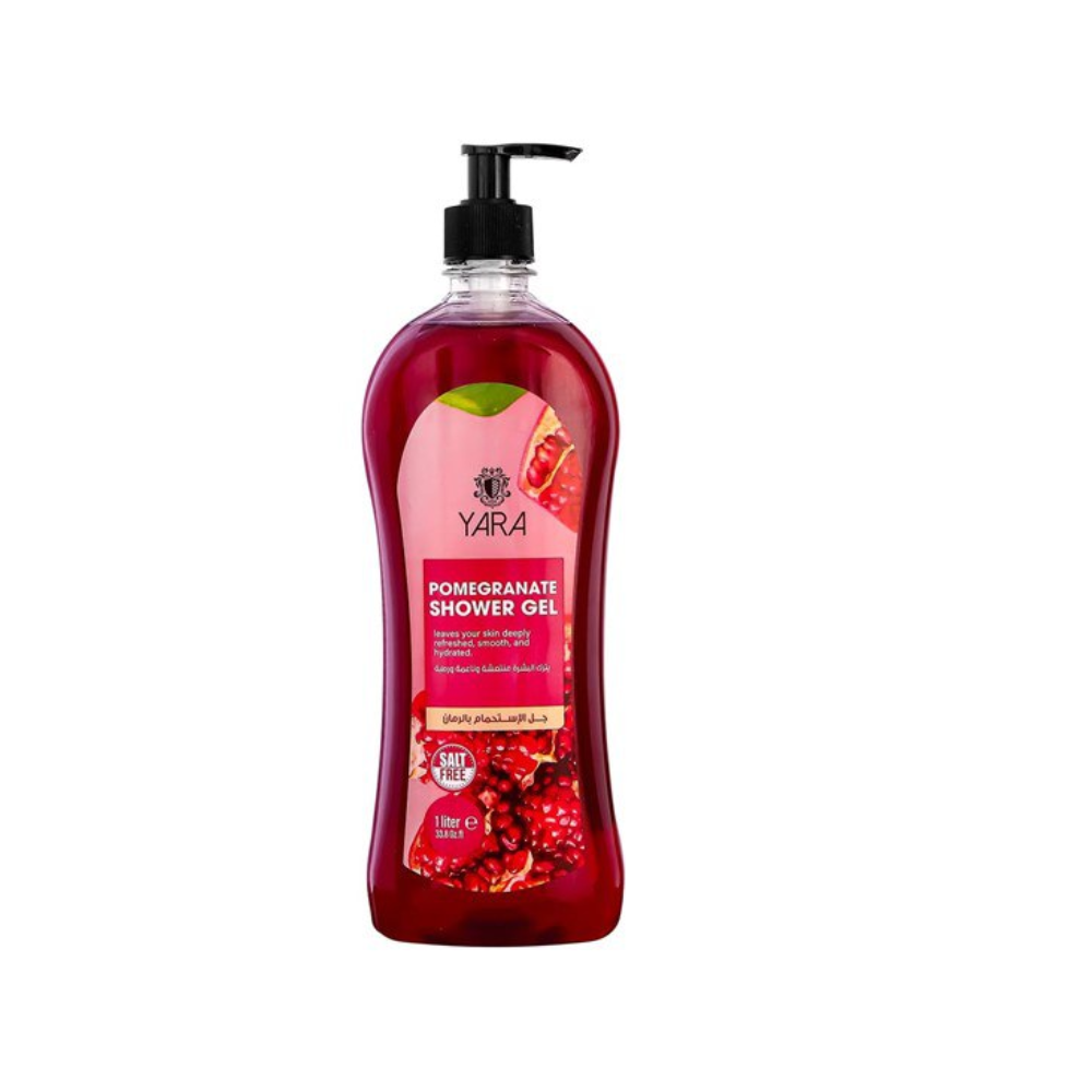 YARA POMEGRANATE SHOWER GEL 250ML.
