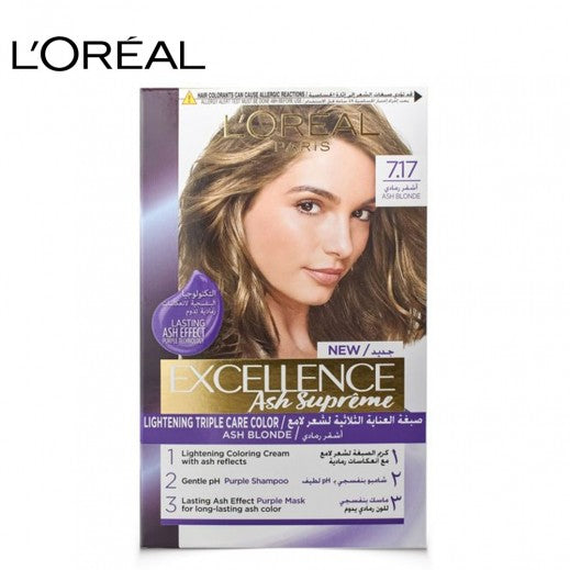 LOREAL EXCELLENCE (7.17) ASH BLONDE OFFER