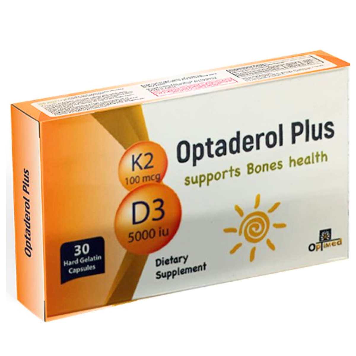 OPTADEROL PLUS VIT K2 +VIT D3 30 CAP N.P