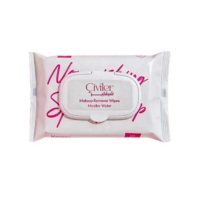 CIVILER MAKEUP REMOVER WIPES (MICELLAR WATER)