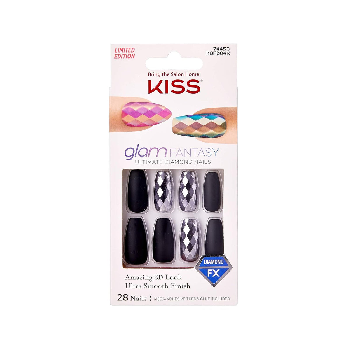 KISS NAILS FASHION GLAM (81478)