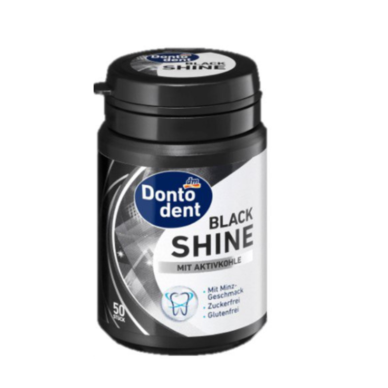 DONTO DENT GUMMIES BLACK SHINE 50 PCS