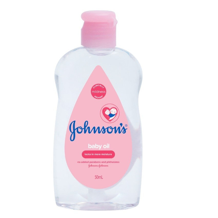 JOHNSON OIL PINK 75ML SCENT FREE