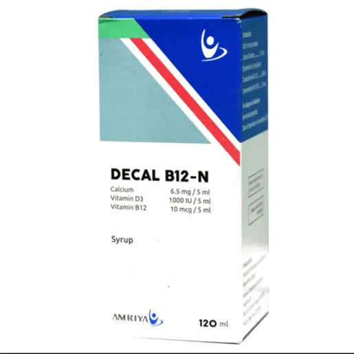 DECAL- B12 SYRUP 120ML