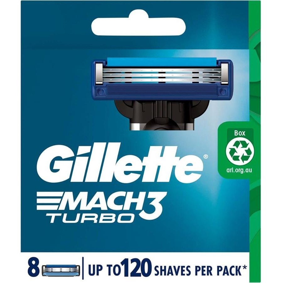 GILLETTE MACH 3+ 8 CARTS