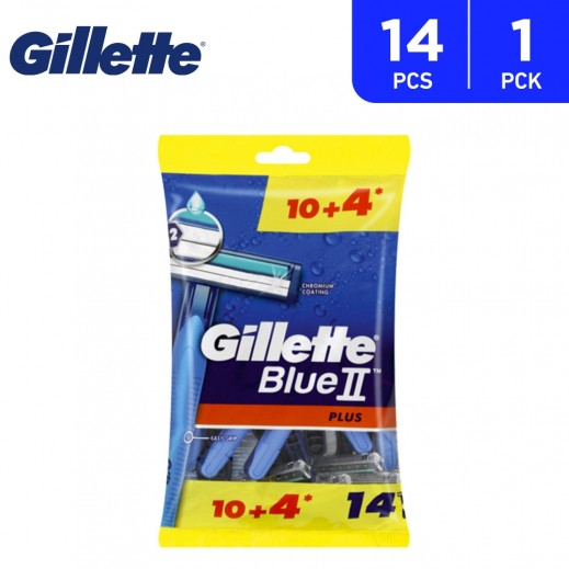 GILLETTE BLUE 2 PLUS 10+4