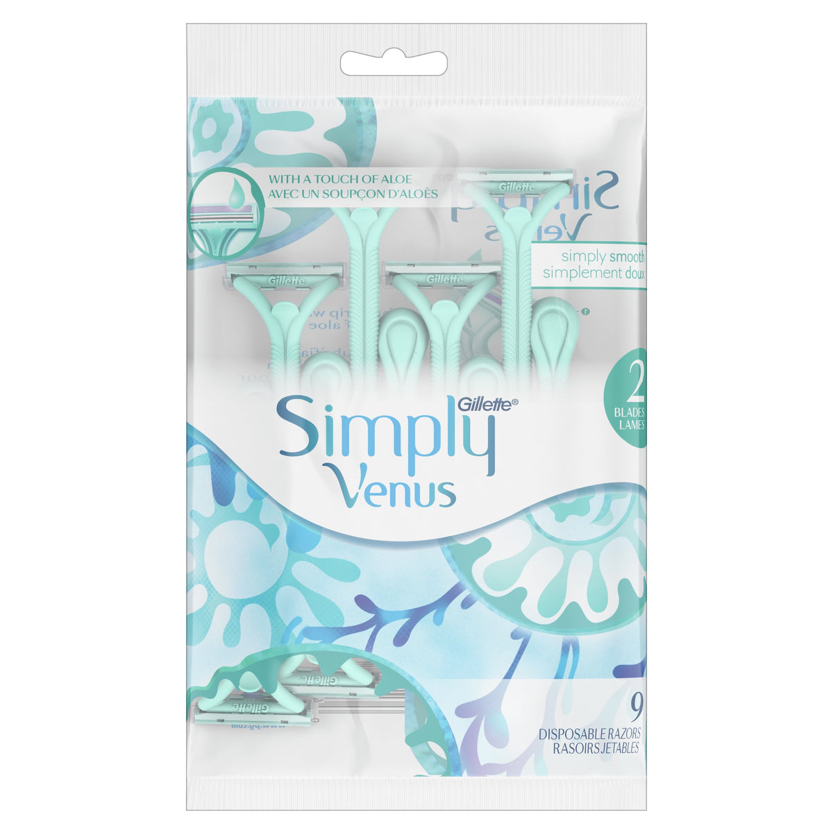GILLETTE SIMPLY VENUS 1 DISPOSABLE RAZOR