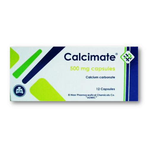 CALCIMATE 500 MG 12 CAP