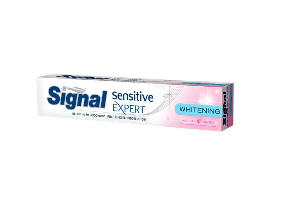 SIGNAL 75ML SENSITIVE EXPERT WHITENING
