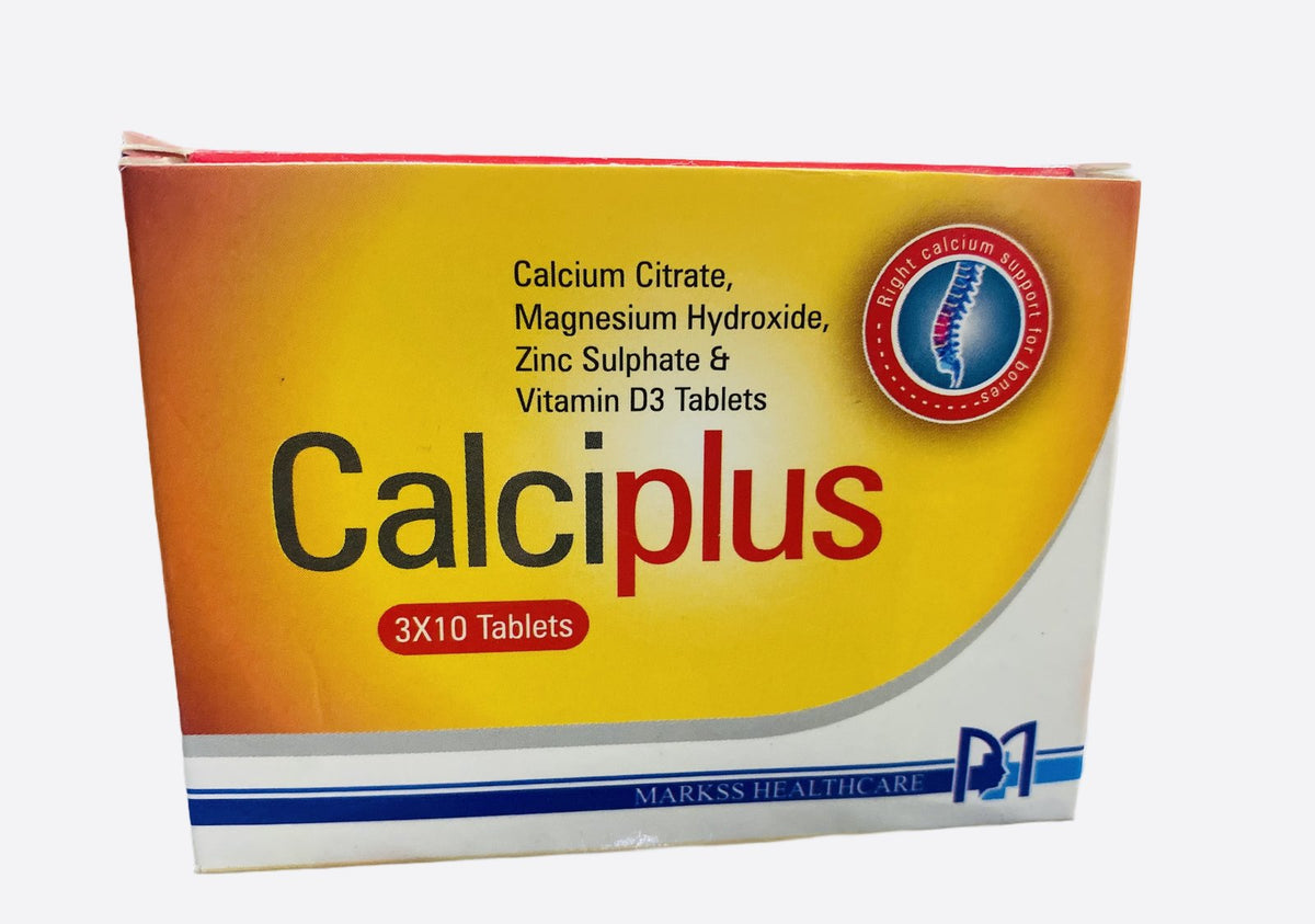 CALCI -MAX PLUS 600MG 30TAB