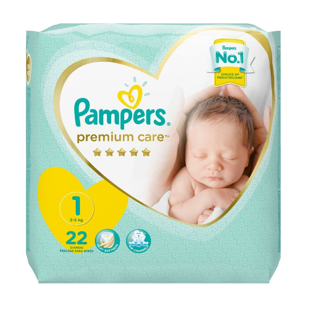 PAMPERS P.CARE (1) 22P (2-5)