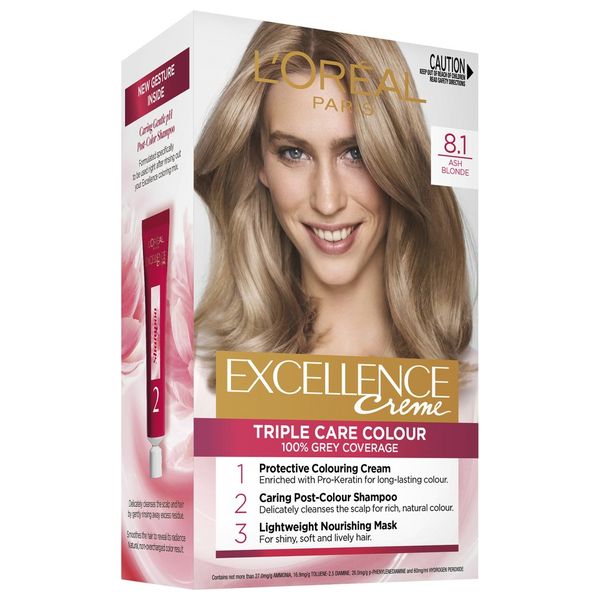 LOREAL EXCELLENCE (9.1) ASHY BLONDE