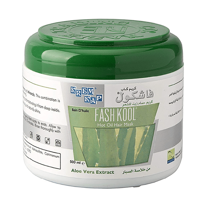 FASH KOOL HOT OIL HAIR MASK ALOE VERA EXTRAC 500ML