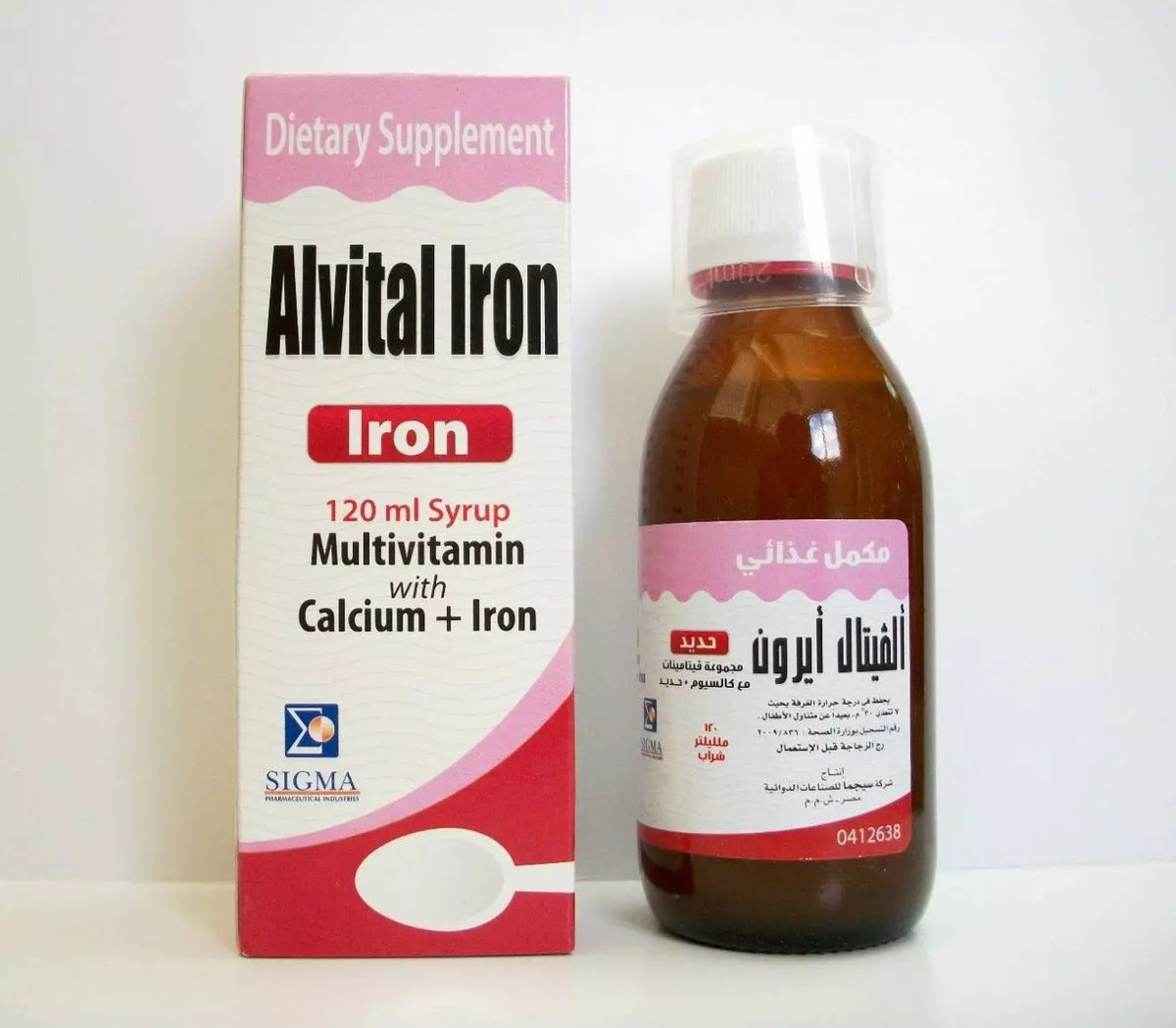 ALVITAL - IRON 120ML SYRUP