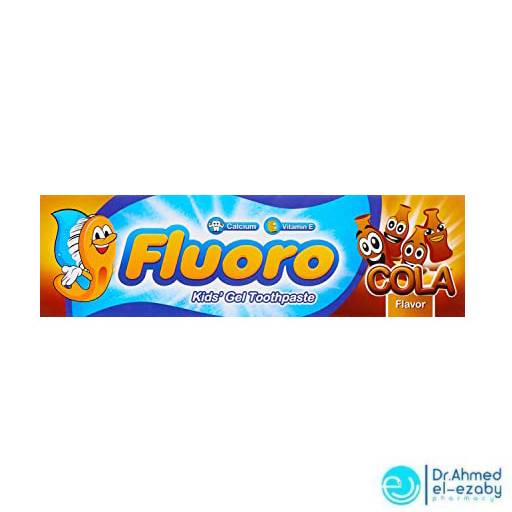 FLUORO KIDS TOOTHPASTE (COLA) 50GM.
