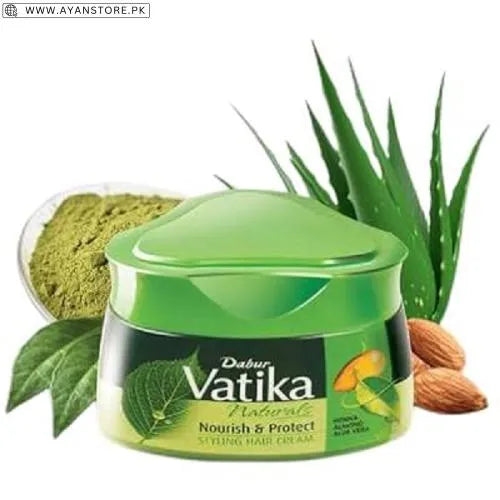 VATIKA HAIR CREAM ALOEVERA+HENNA+ALMOND 190ML