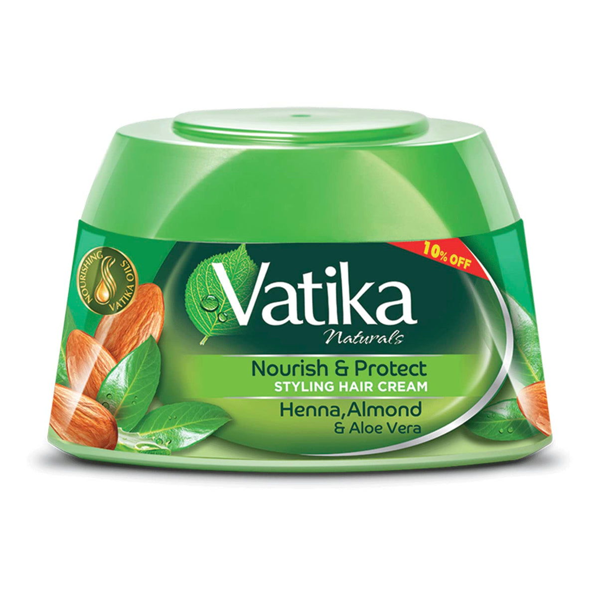 VATIKA HAIR CREAM 125 ML HENNA,ALMOND & ALOEVERA