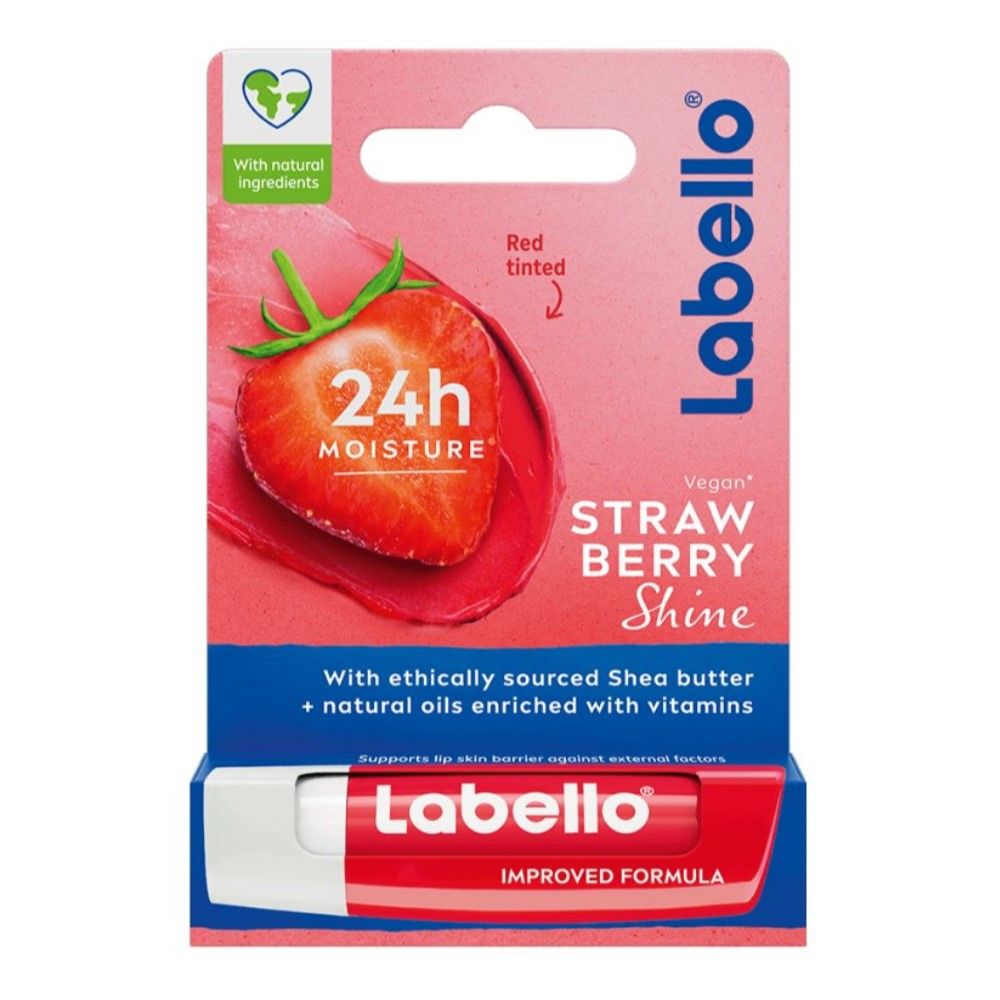LABELLO LIP BALM STRAWBERRY SHINE