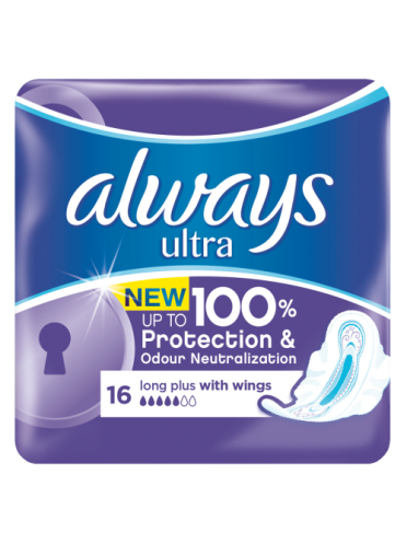 ALWAYS ULTRA PROTECT PLUS LONG 16 PADS
