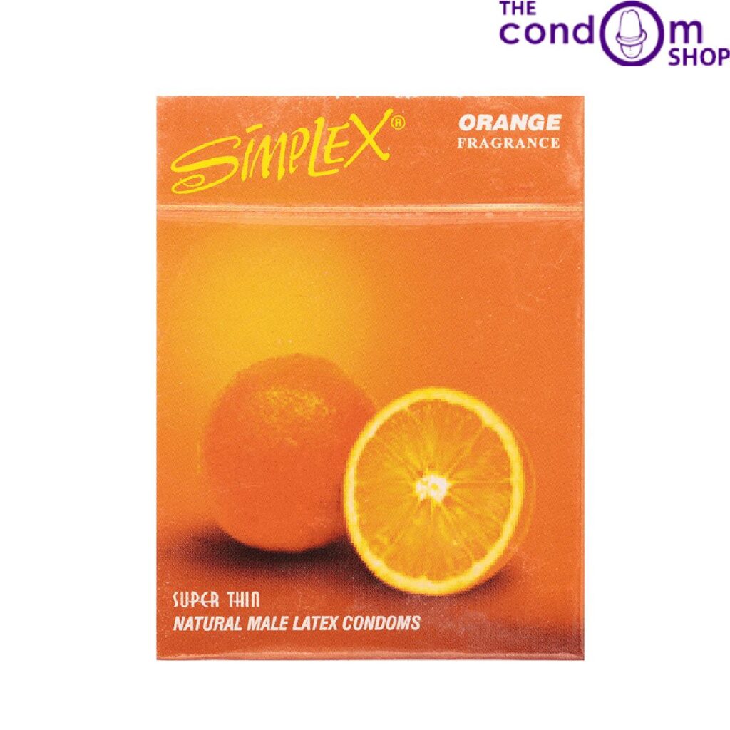 SIMPLEX CONDOMS ORANGE 3P