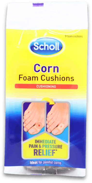 SCHOLL CORN CUSHION - FOAM 9 PCS