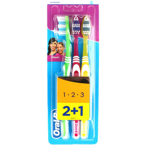 ORAL B CLASSIC OFFER 2+1 FREE(M40)